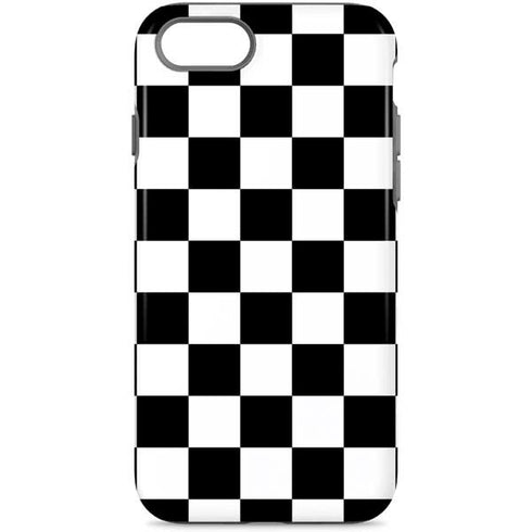 Black and White Checkered iPhone 8 Pro Case