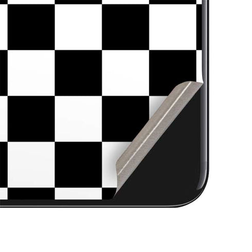 Black and White Checkered iPhone SE (2nd & 3rd Gen) Skin