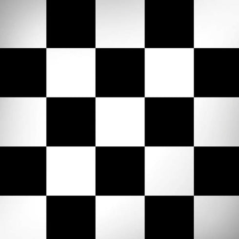 Black and White Checkered iPhone X Skin