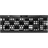 Black and White Checkered K95 RGB PLATINUM Mechanical Gaming Keyboard Skin