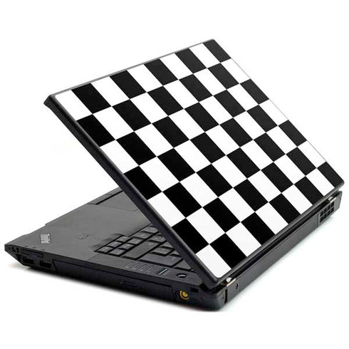 Black and White Checkered Lenovo T420 Skin
