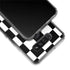 Black and White Checkered LG K51/Q51 Clear Case