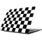 Black and White Checkered Apple MacBook Skin