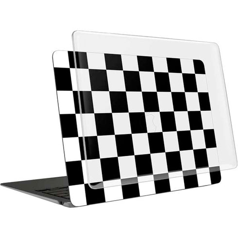 Black and White Checkered MacBook Air 15in (2023-2025) Case plus Skin