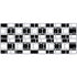 Black and White Checkered Magic Keyboard Skin