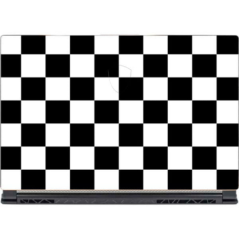 Black and White Checkered MSI GS65 Stealth Laptop Skin