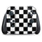 Black and White Checkered Nintendo Switch (2017-2021) Joy-Con Controller Skin