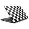 Black and White Checkered HP Notebook Skin