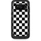 Black and White Checkered Otterbox Commuter Galaxy Skin
