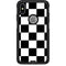Black and White Checkered Otterbox Commuter iPhone Skin