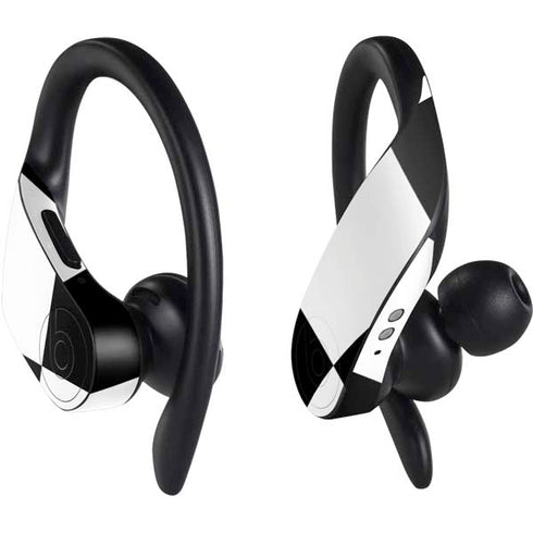 Black and White Checkered PowerBeats Pro Skin