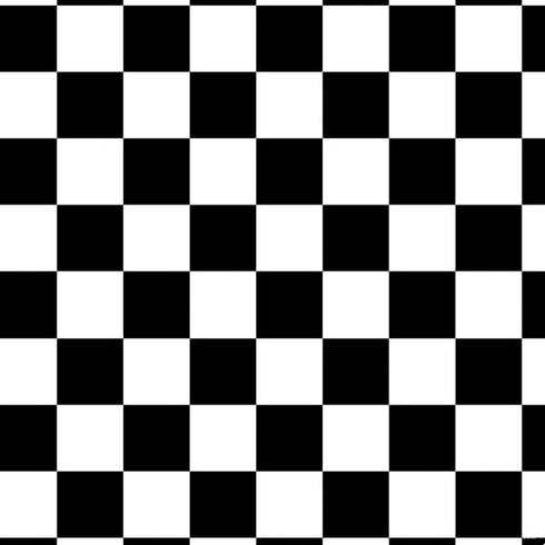 Black and White Checkered PS4 Slim Skin