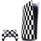 Black and White Checkered PS5 Digital Edition Bundle Skin