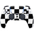 Black and White Checkered PS5 Controller Skin