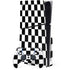 Black and White Checkered PS5 Slim Disk Bundle Skin