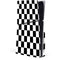 Black and White Checkered PS5 Slim Disk Console Skin