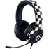 Black and White Checkered Razer Kraken X Skin