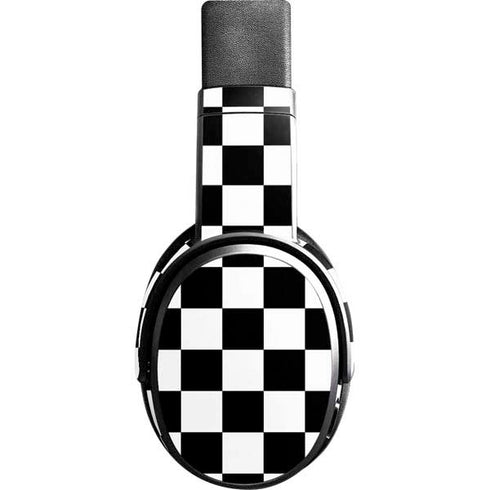 Black and White Checkered Skullcandy Crusher Wireless Skin