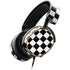 Black and White Checkered SteelSeries Arctis 5 Skin