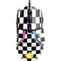 Black and White Checkered SteelSeries Rival 600 Gaming Mouse Skin
