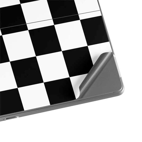 Black and White Checkered Surface Pro 8 Skin