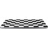 Black and White Checkered Universal Laptop 16.6in (13.4 x 9.7in) Skin
