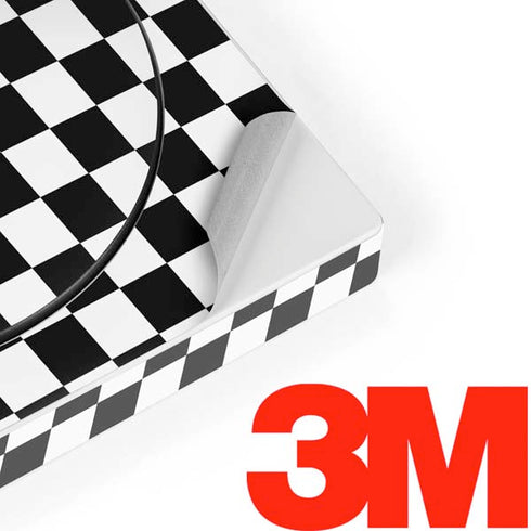 Black and White Checkered Xbox Adaptive Controller Skin