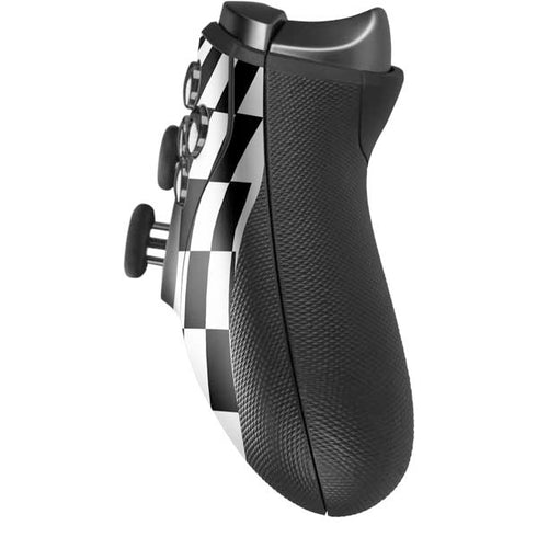 Black and White Checkered Xbox Elite Wireless Controller Series 2 Skin