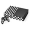Black and White Checkered Xbox One Console and Controller Bundle Skin