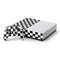 Black and White Checkered Xbox One S Console and Controller Bundle Skin