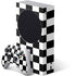 Black and White Checkered Xbox Series S Skins