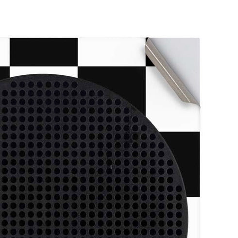Black and White Checkered Xbox Series S Console Skin