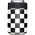 Black and White Checkered Yeti Colster Can Insulator Skin