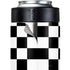 Black and White Checkered Yeti Colster Can Insulator Skin