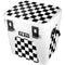 Black and White Checkered YETI Roadie 24 Hard Cooler Skin