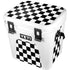 Black and White Checkered YETI Roadie 24 Hard Cooler Skin