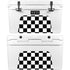 Black and White Checkered YETI Tundra 45 Hard Cooler Skin