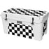 Black and White Checkered YETI Tundra 75 Hard Cooler Skin