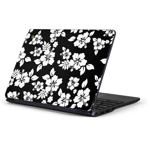 Black and White Samsung Chromebook Skin