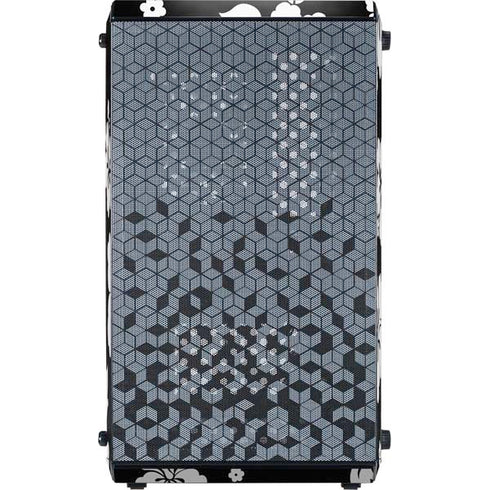 Black and White Cooler Master MasterBox Q300L Mini Tower Skin