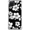 Black and White Galaxy A12 Clear Case