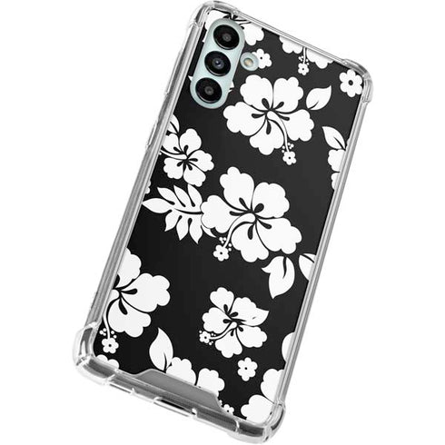 Black and White Galaxy A13 5G Clear Case