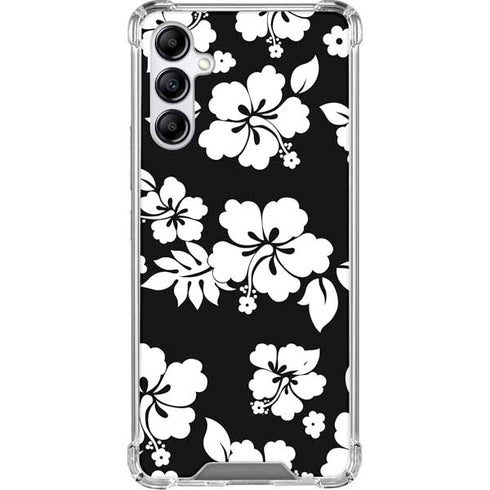 Black and White Galaxy A15 5G Clear Case