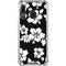 Black and White Galaxy A30 Clear Case