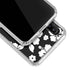 Black and White Galaxy A30 Clear Case