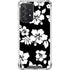 Black and White Galaxy A52 5G Clear Case