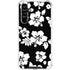 Black and White Galaxy A54 5G Clear Case
