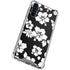 Black and White Galaxy A54 5G Clear Case