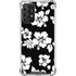 Black and White Galaxy A72 5G Clear Case