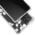 Black and White Galaxy A72 5G Clear Case